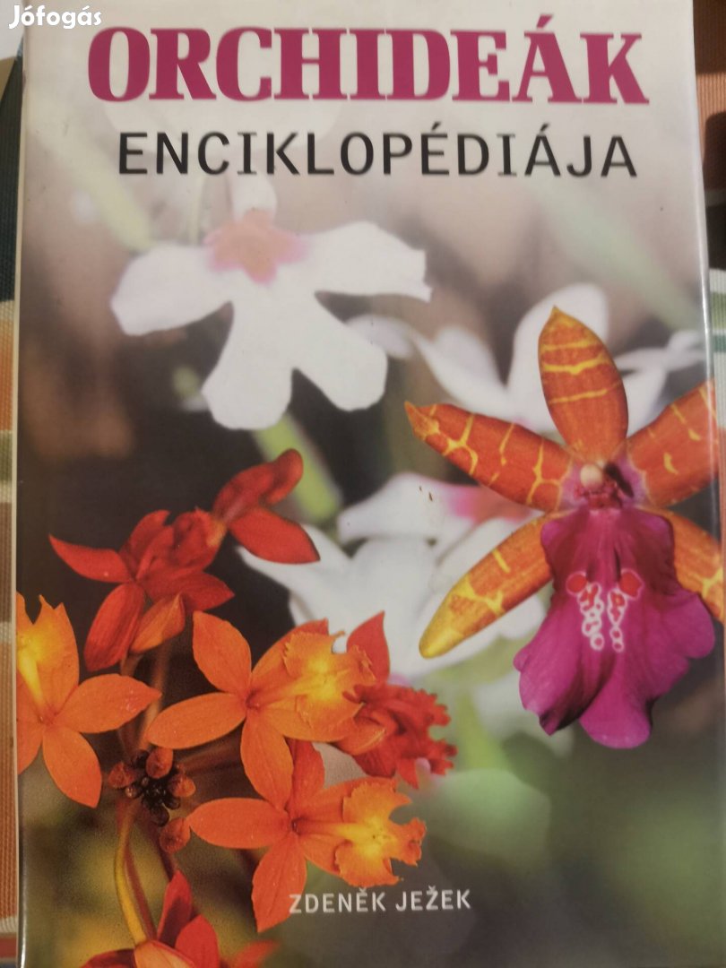 Orchideák enciklopédiája c. könyv eladó 