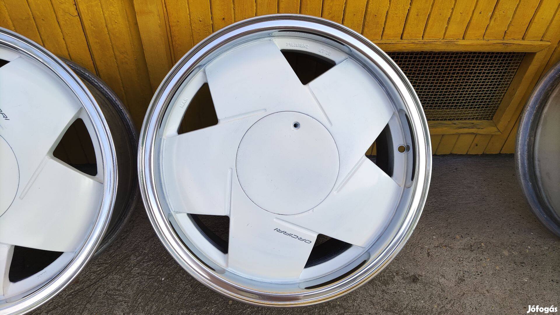 Orciari alufelni, 5x112, 66.6, 7.5x16, et20 (Friss polírral)