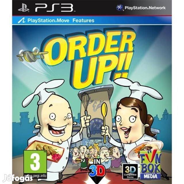 Order Up PS3 játék