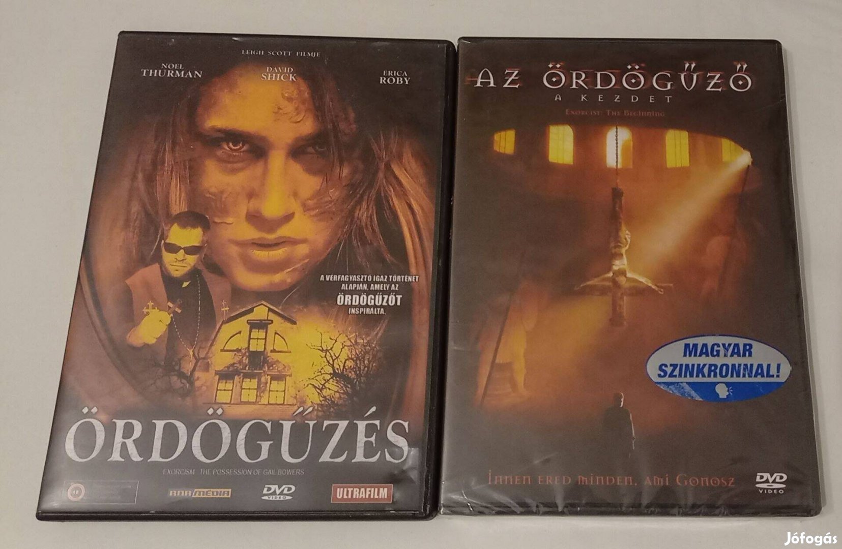 Ördögűzés + Az Ördögűző - A Kezdet Dvd Filmek egyben