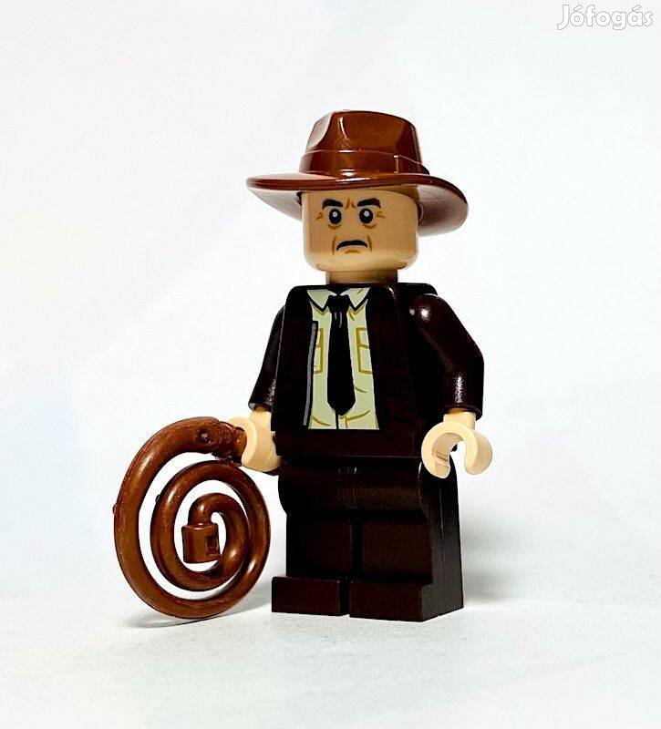 Öreg Indiana Jones Eredeti LEGO egyedi minifigura - Új