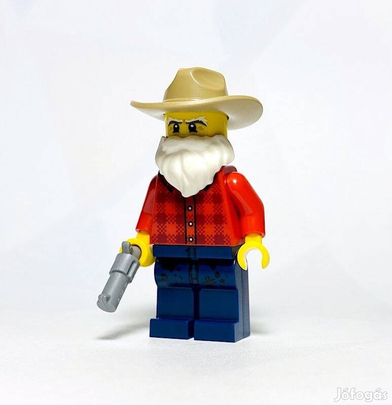 Öreg bandita Eredeti LEGO egyedi minifigura - Western - Új