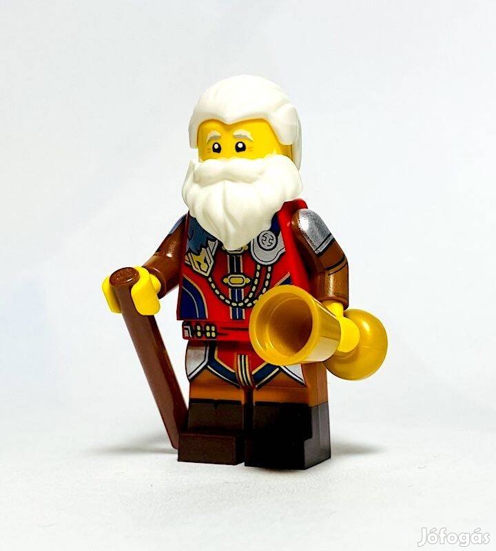 Öreg középkori nagyúr Eredeti LEGO egyedi minifigura - Castle - Új