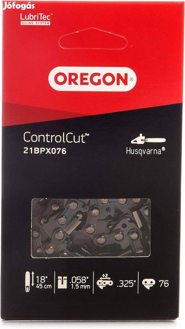 Oregon 21Bpx Controlcut láncfűrészlánc 45 cm-es/1,5 mm - 76 szemes