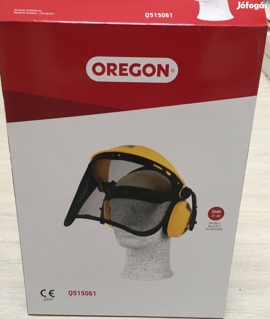 Oregon Q515061 hallásvédő arcvédővel
