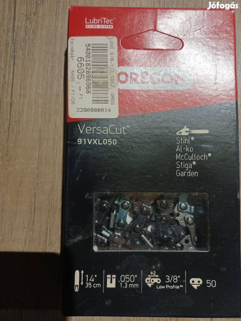 Oregon Versacut 91Vxl050 lánc