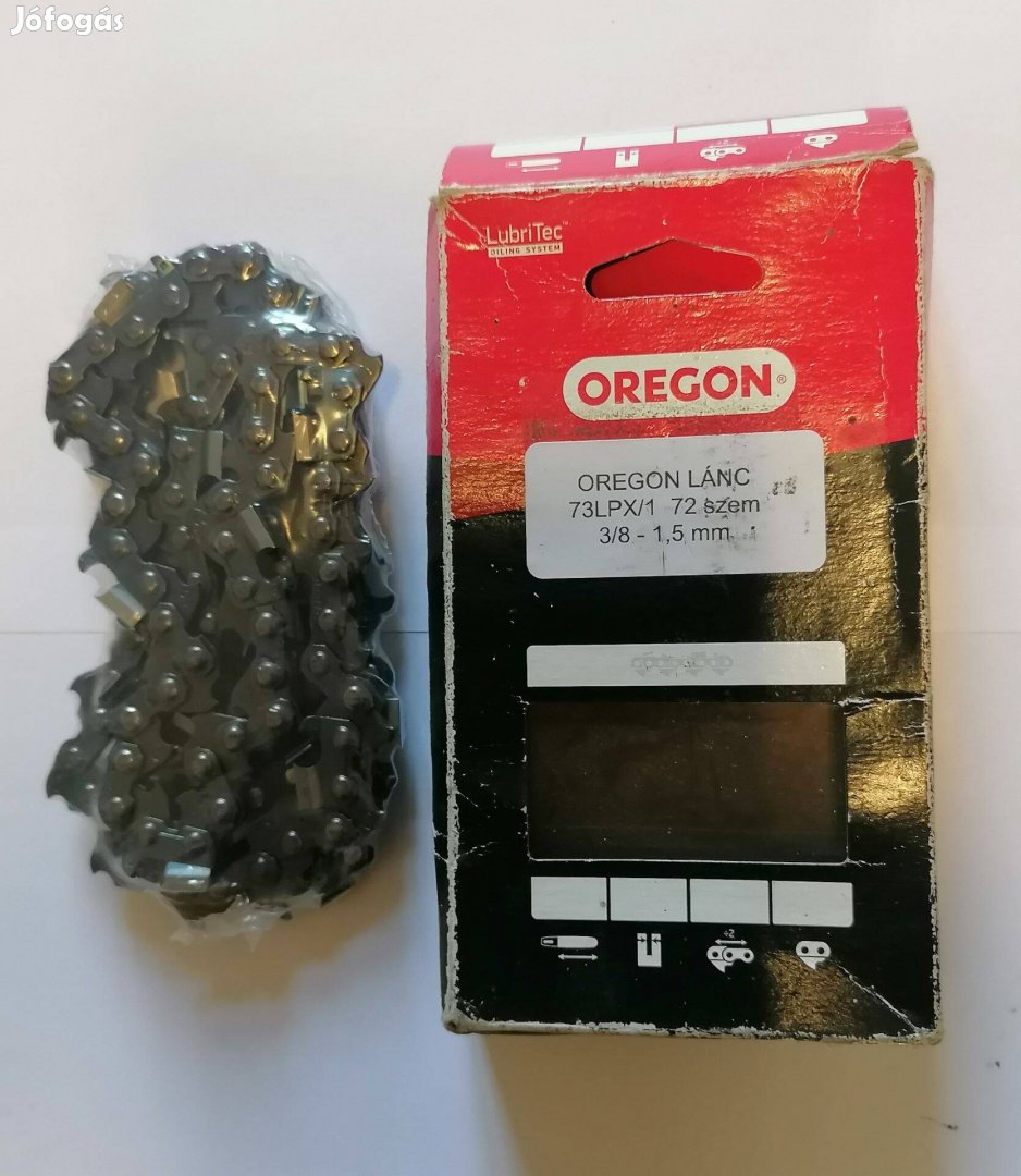 Oregon láncfűrész lánc 3/8 1,5mm 72 szem 73Lpx/1