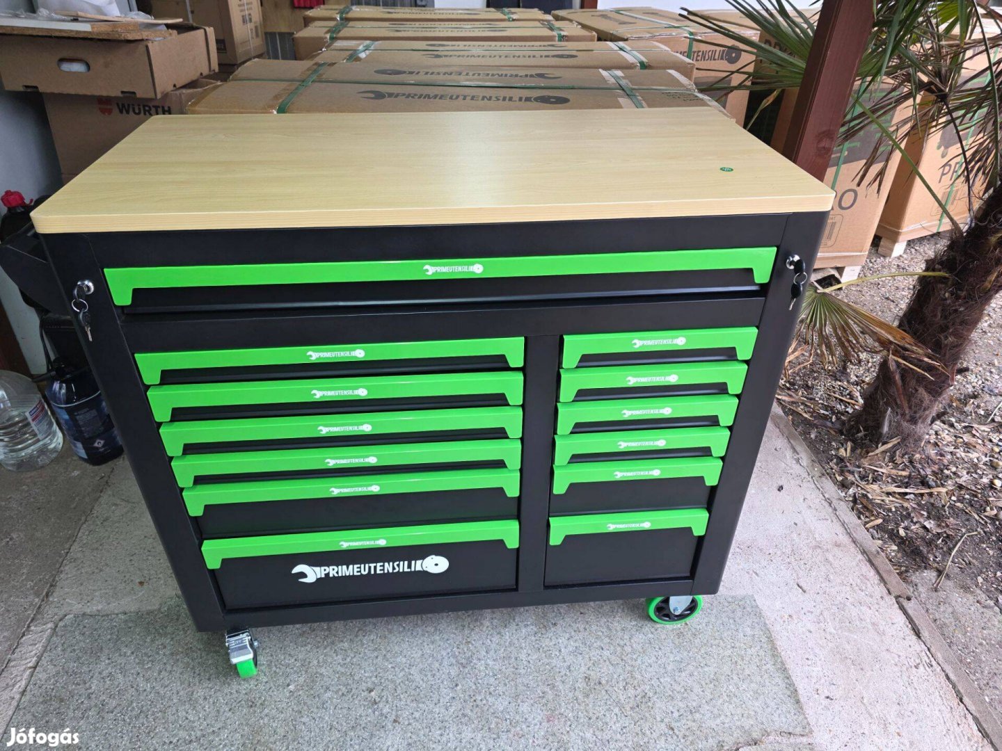 Óriás 13 fiókos szerszámoskocsi Akció