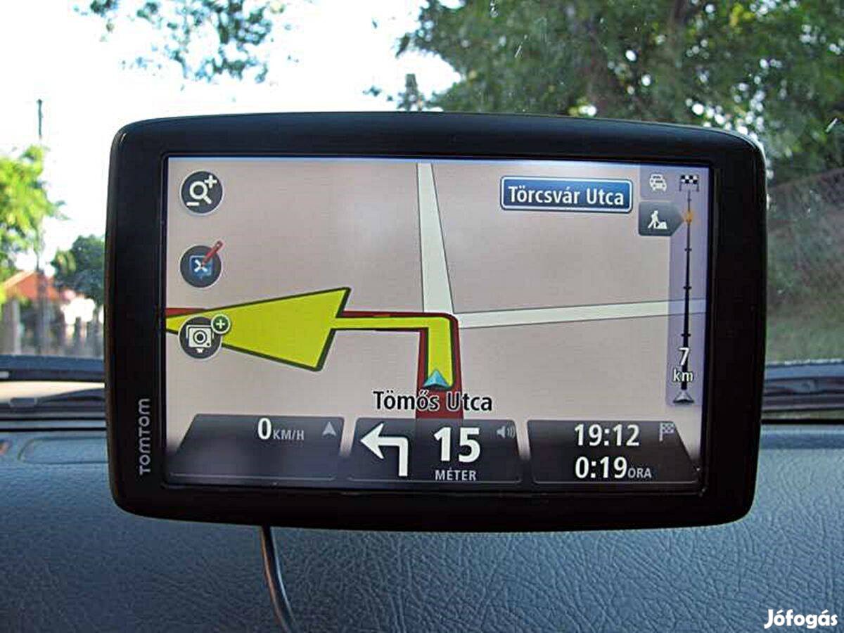 Óriás 6" Tomtom Start 60 GPS Navigáció 2023 élettartam ingyen Full EU