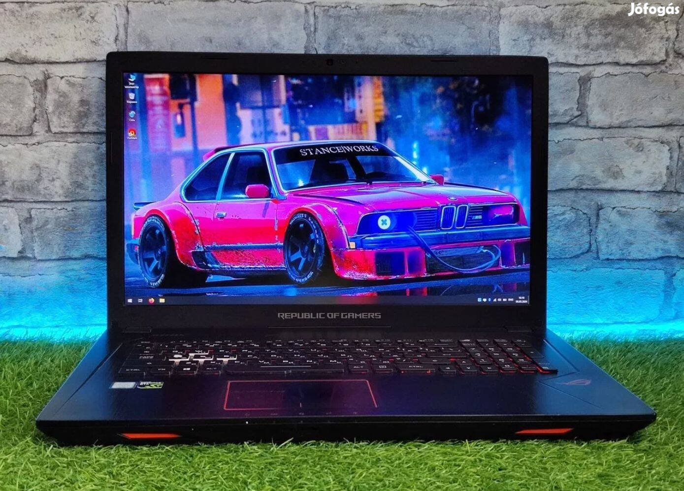 Óriás Asus rog laptop eladó Játékra is! Geforce Gtx 1060 6GB