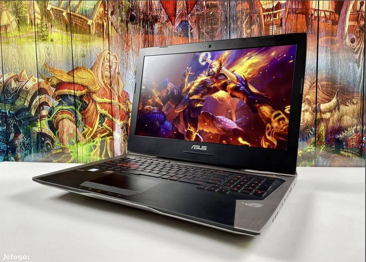 Óriás Asus rog laptop eladó gamer! Geforce Gtx 980M 8GB