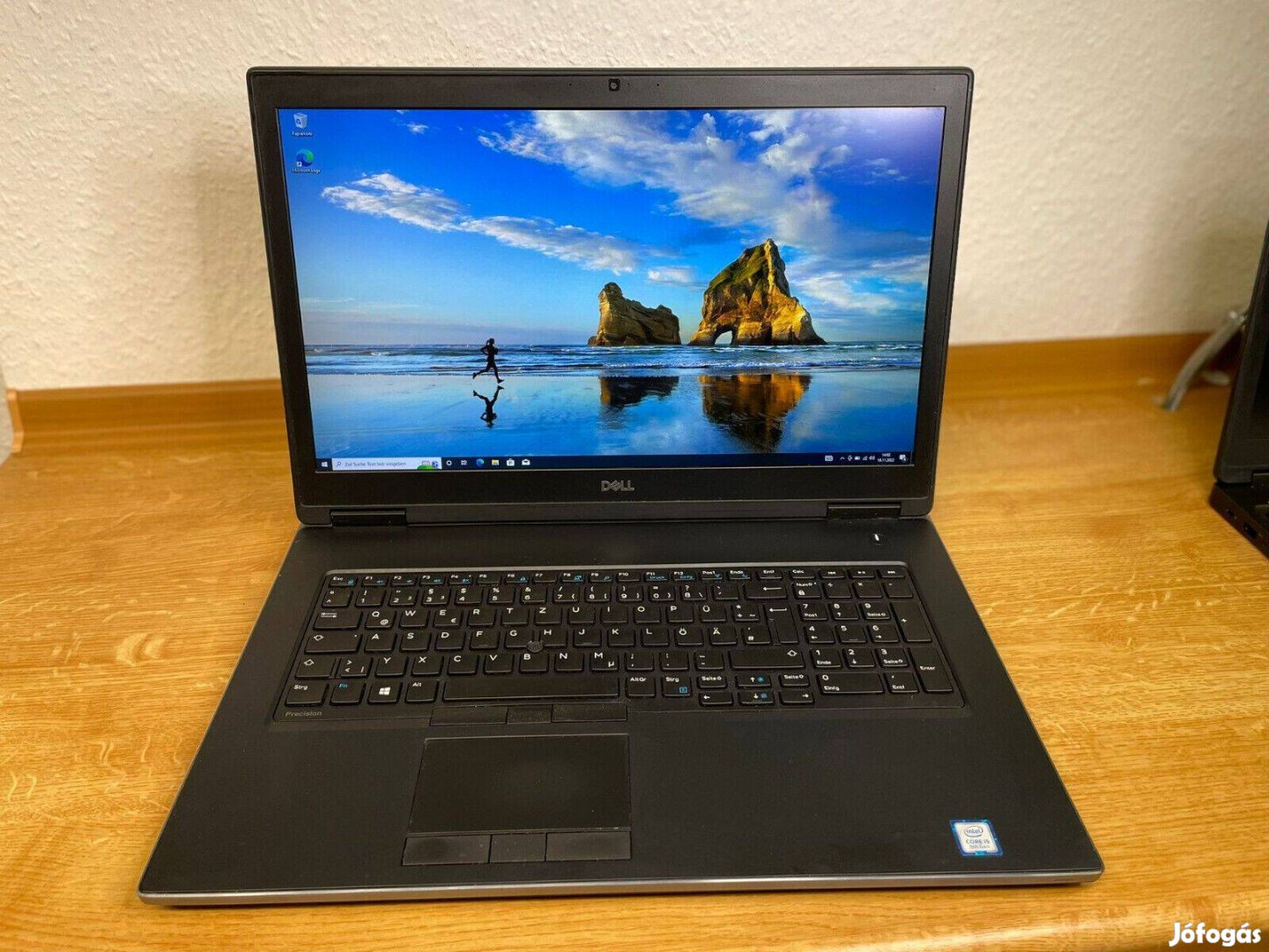 Óriás Dell precision laptop eladó 12 virtuális magos 512GB SSD