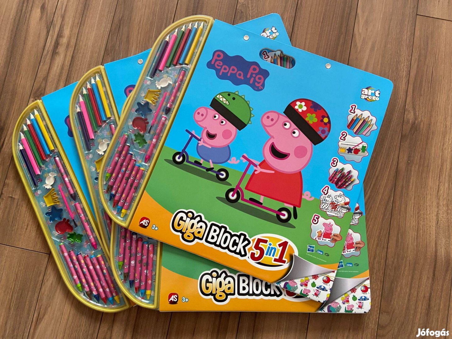 Óriás Peppa Pig kreatív készlet