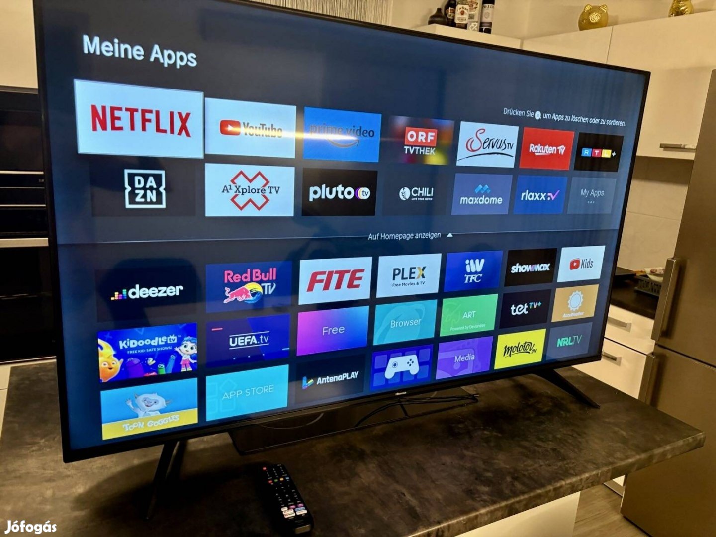 Óriás Smart tv-k 150cm! Még fóliás darab!