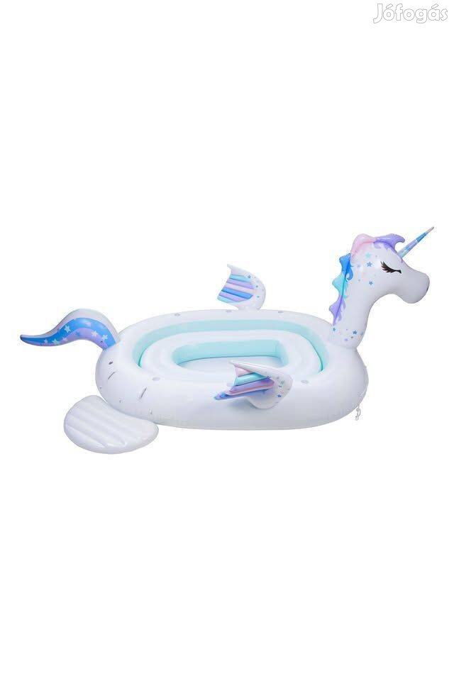 Óriás felfújható unikornis sziget 6 személyes Bontatlan!