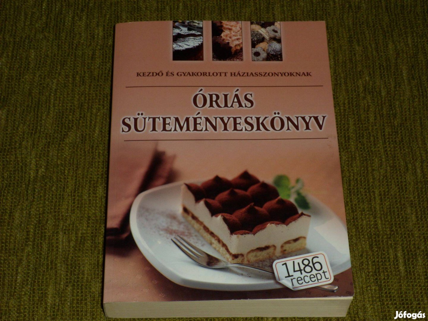 Óriás süteményeskönyv - 1486 recept - kezdő és gyakorlott háziasszonyo
