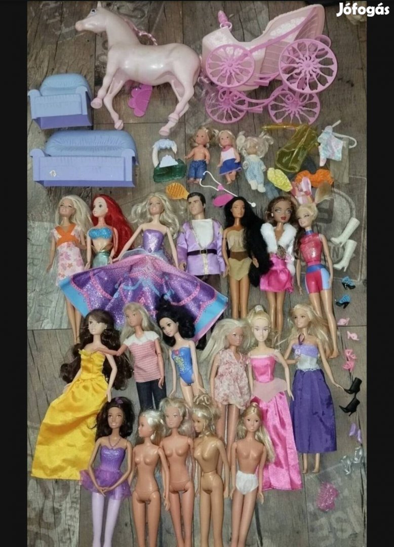 Óriási Barbie babás Szuper csomag gyereknapra