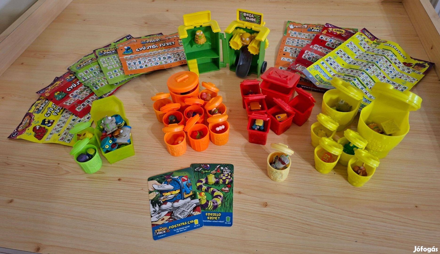 Óriási The Trash Pack Kukabúvárok gyűjtemény Ritkaságokkal,