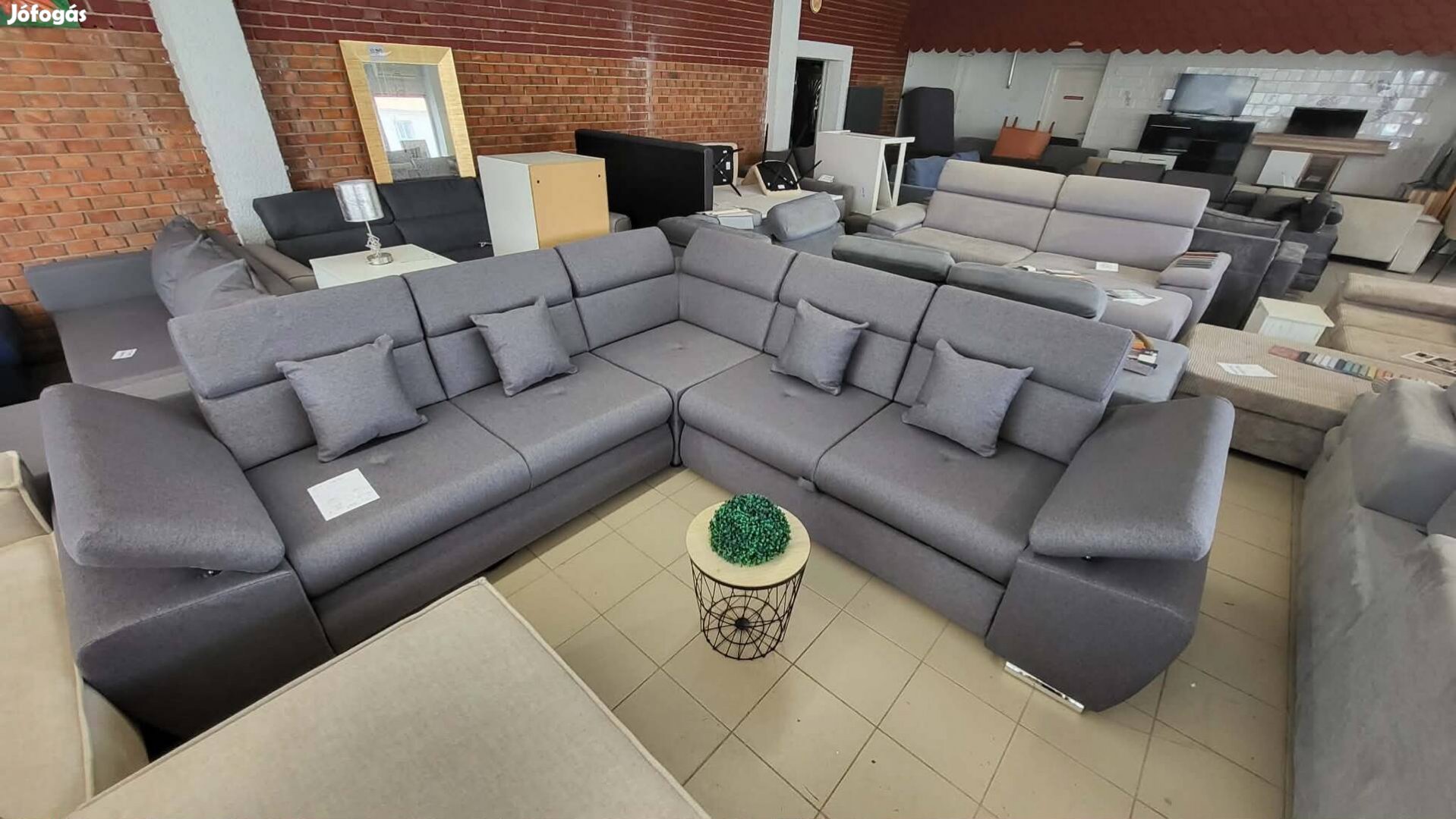 Óriási luxus Relax kanapé sarokülő ülőgarnitúra egyenesen a