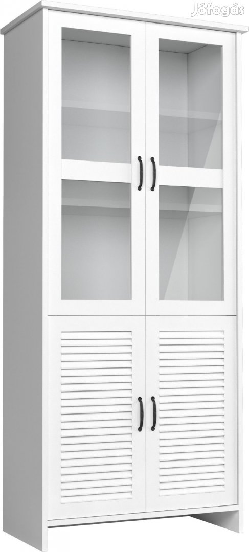 Orient W2DS Dupla vitrines 4 ajtós szekrény  Fehér