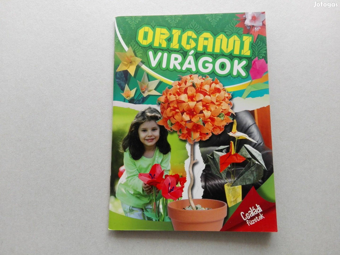 Origami virágok -teljesen Ú állapotban- akciósan eladó !