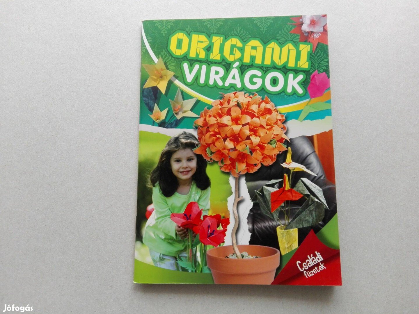 Origami virágok -teljesen Ú állapotban- akciósan eladó !