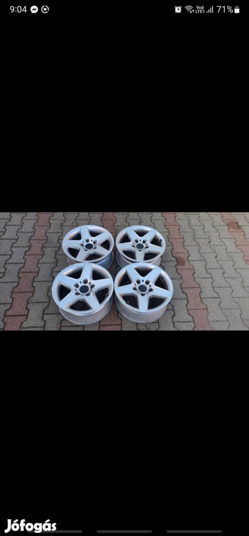 Original BMW alufelni szett 7x16 ET18 5x120 E60 E61 Z7570618T
