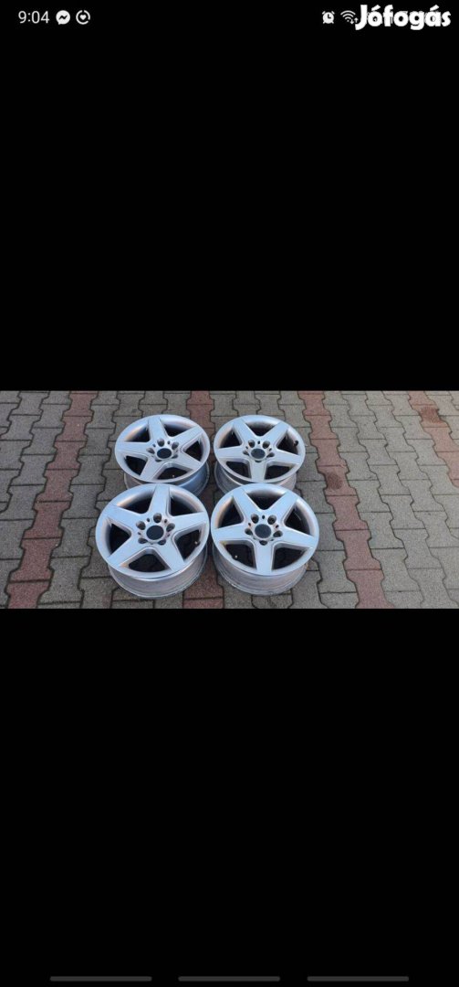 Original BMW alufelni szett 7x16 ET18 5x120 E60 E61 Z7570618T