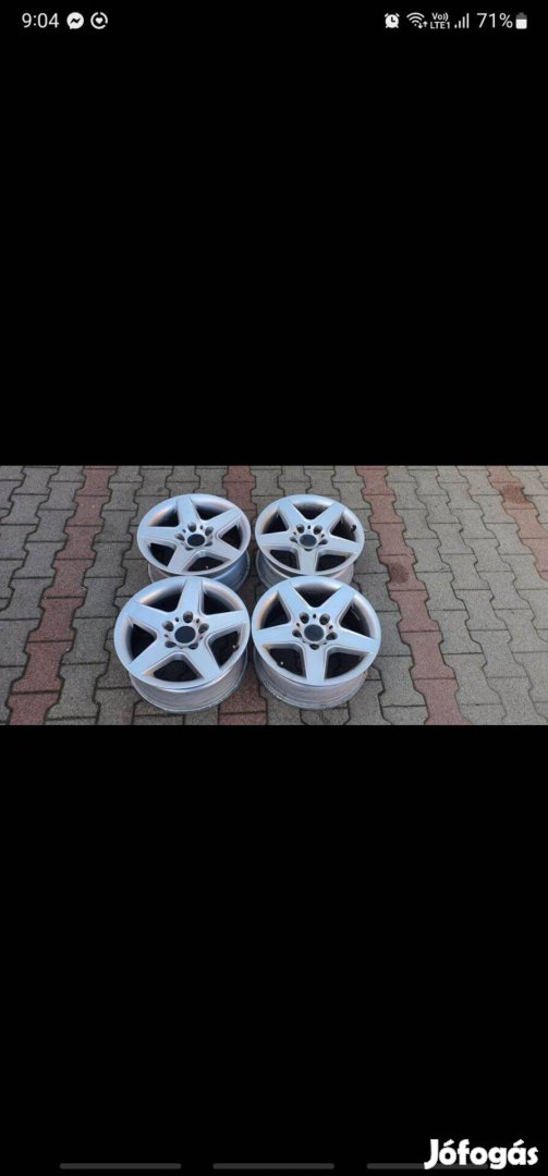 Original BMW alufelni szett 7x16 ET18 5x120 E60 E61 Z7570618T