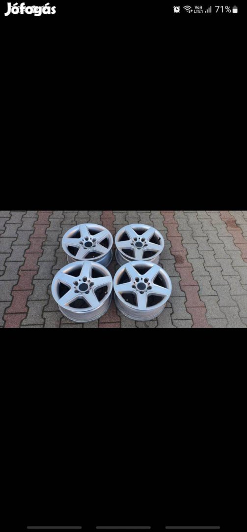 Original BMW alufelni szett 7x16 ET18 5x120 E60 E61 Z7570618T