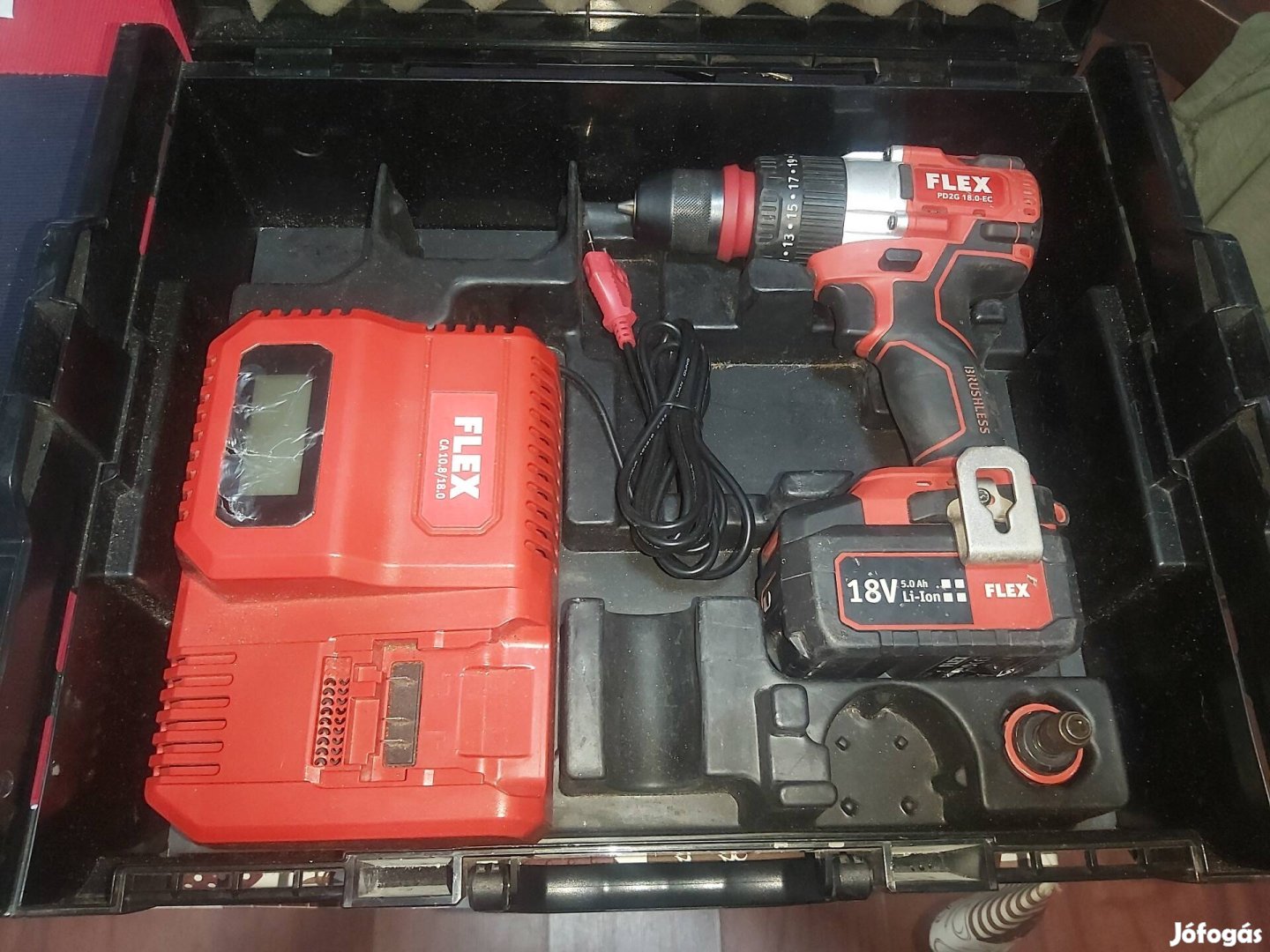 Original Flex Akkus Fúró-Csavarbehajtó 18V