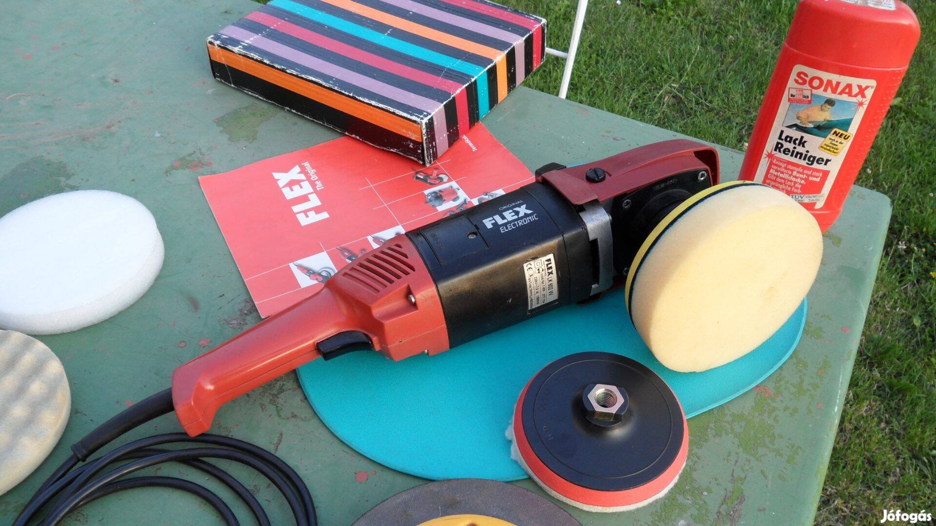 Original Flex csiszoló polírozó tárcsa,.151 mm Bosch Makita lap