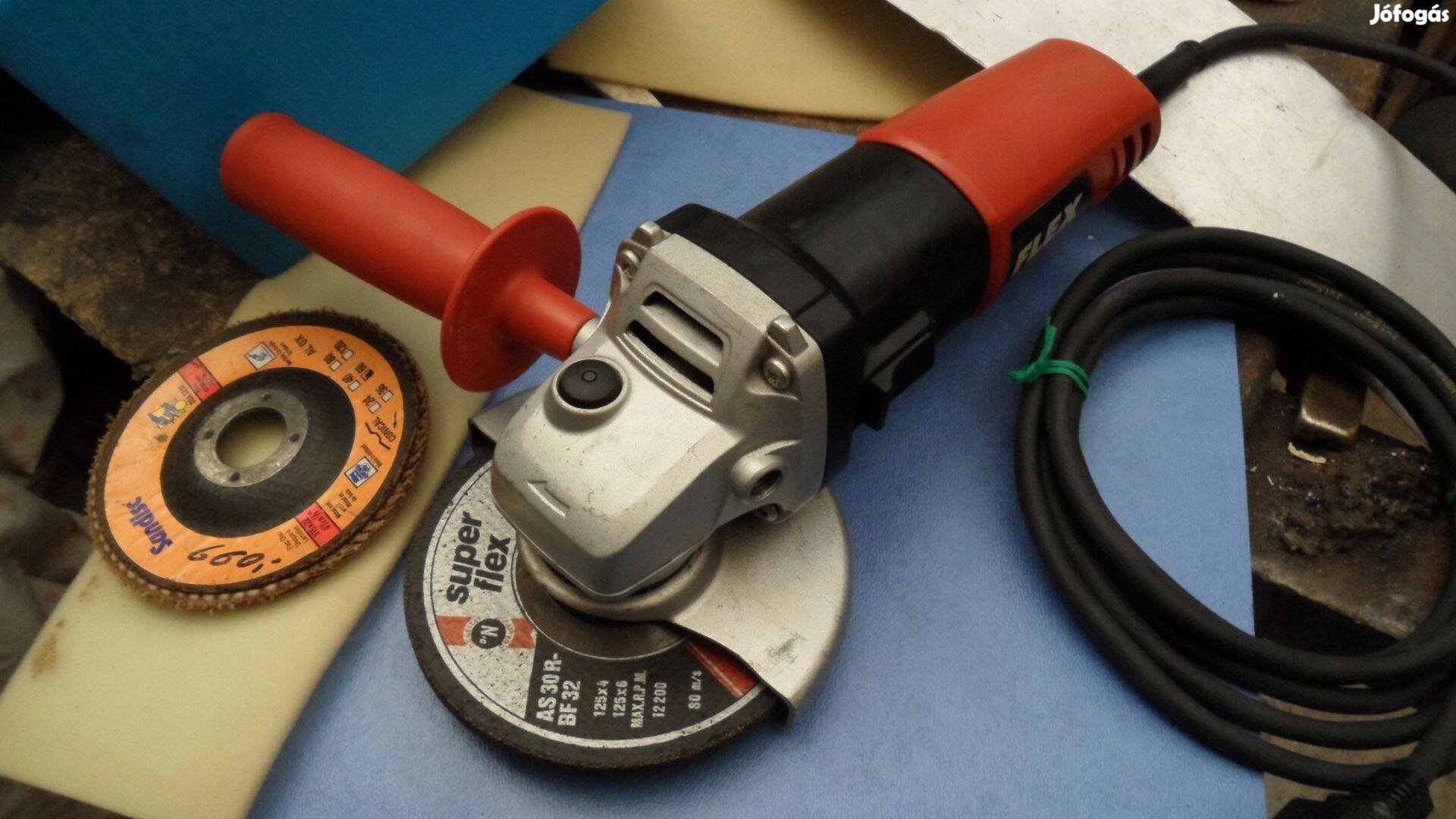 Originál Flex sarokcsiszoló köszörű 110-125 Makita állvány Bosch vágó