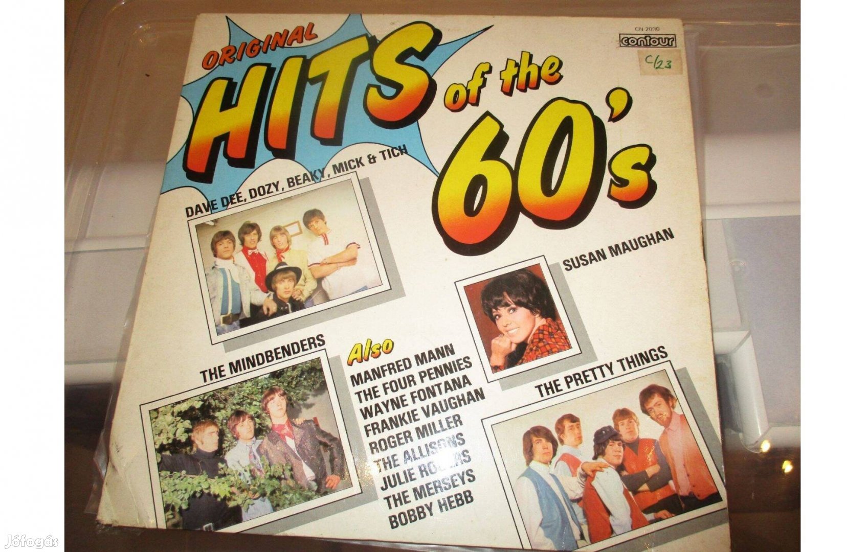 Original Hits of the 60s bakelit hanglemez eladó