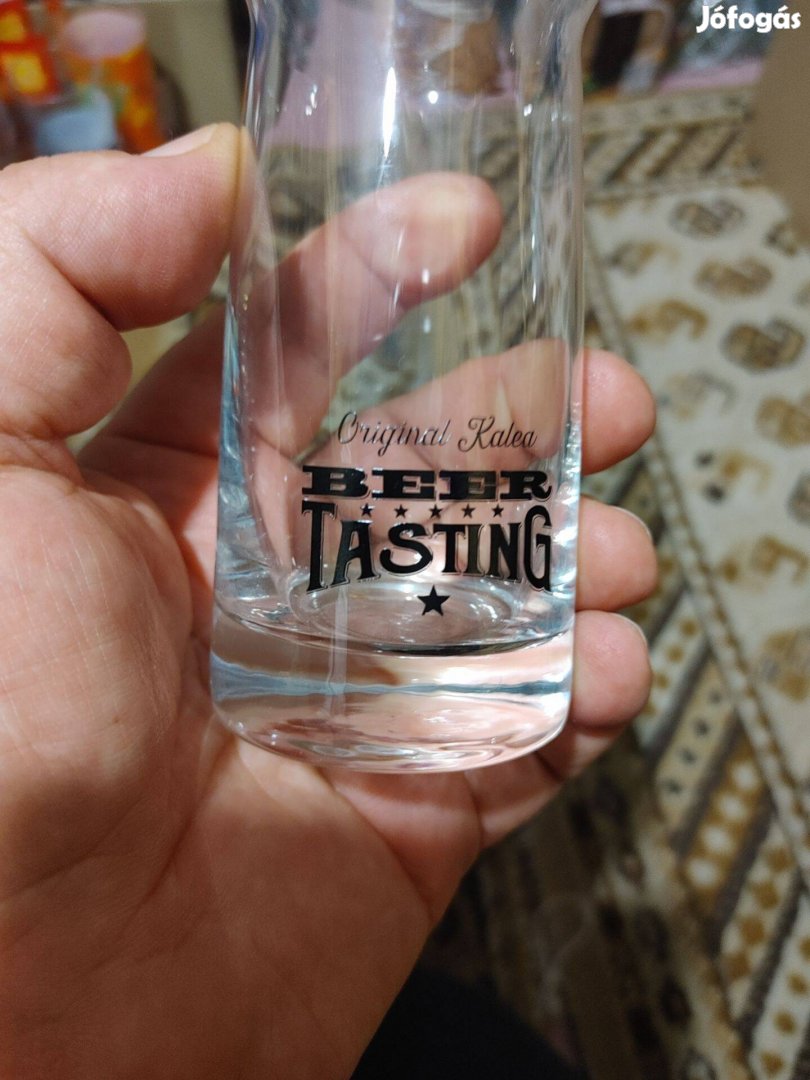 Original Kalea Beer Tasting sörös pohár ritkaság gyűjtőknekk