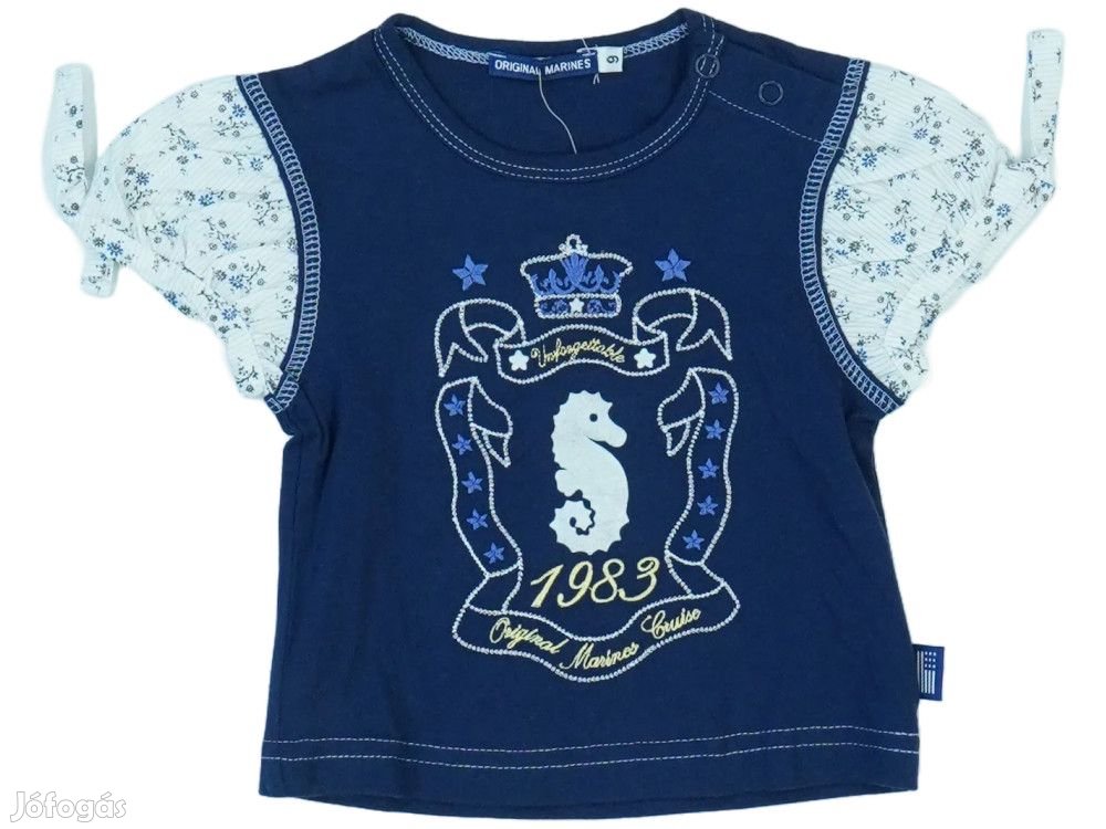 Original Marines Új (címkés) Lány Póló (Méret: 74)