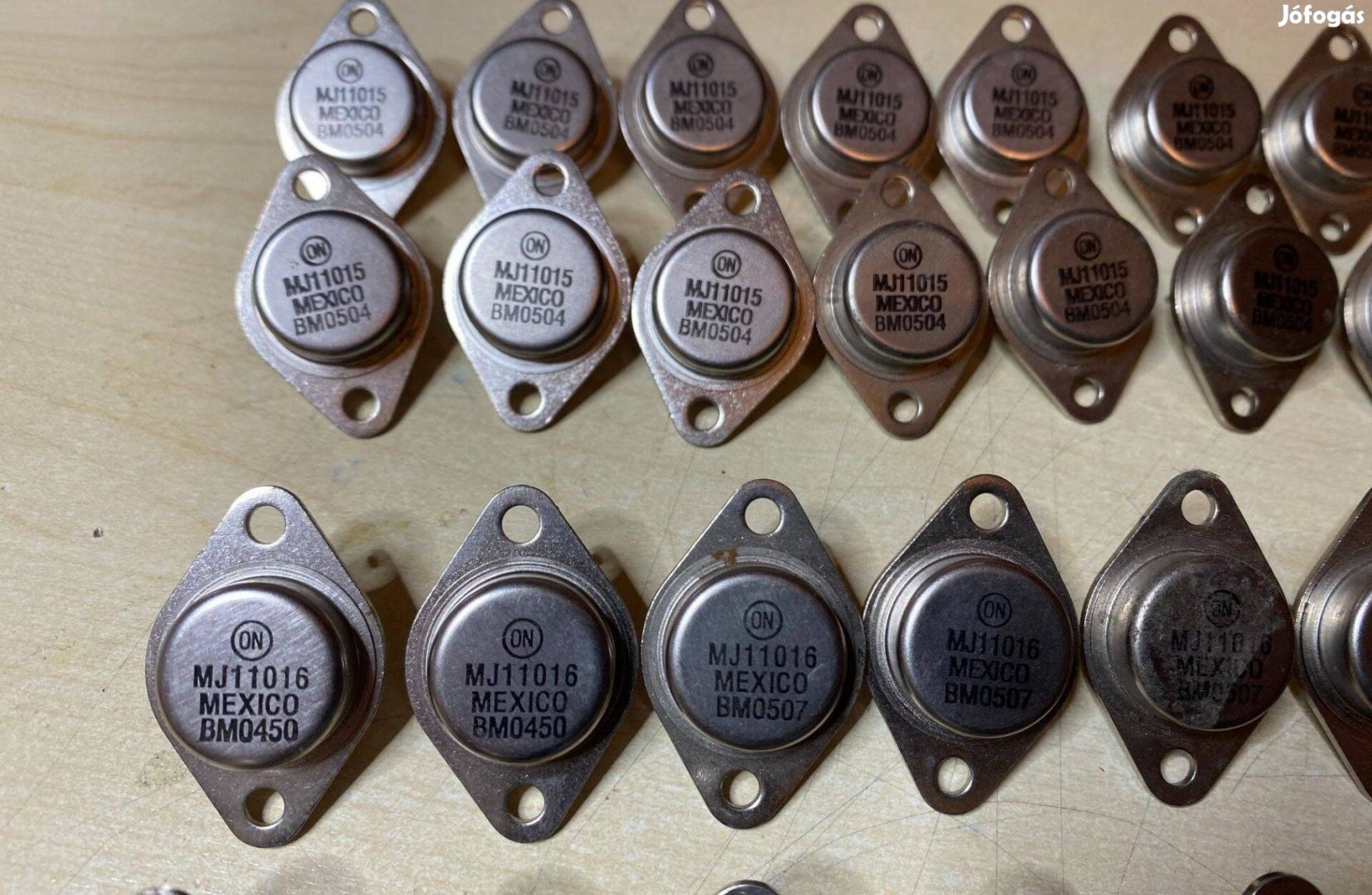 Originál ON Darlington Audio tranzisztorok MJ1101511016