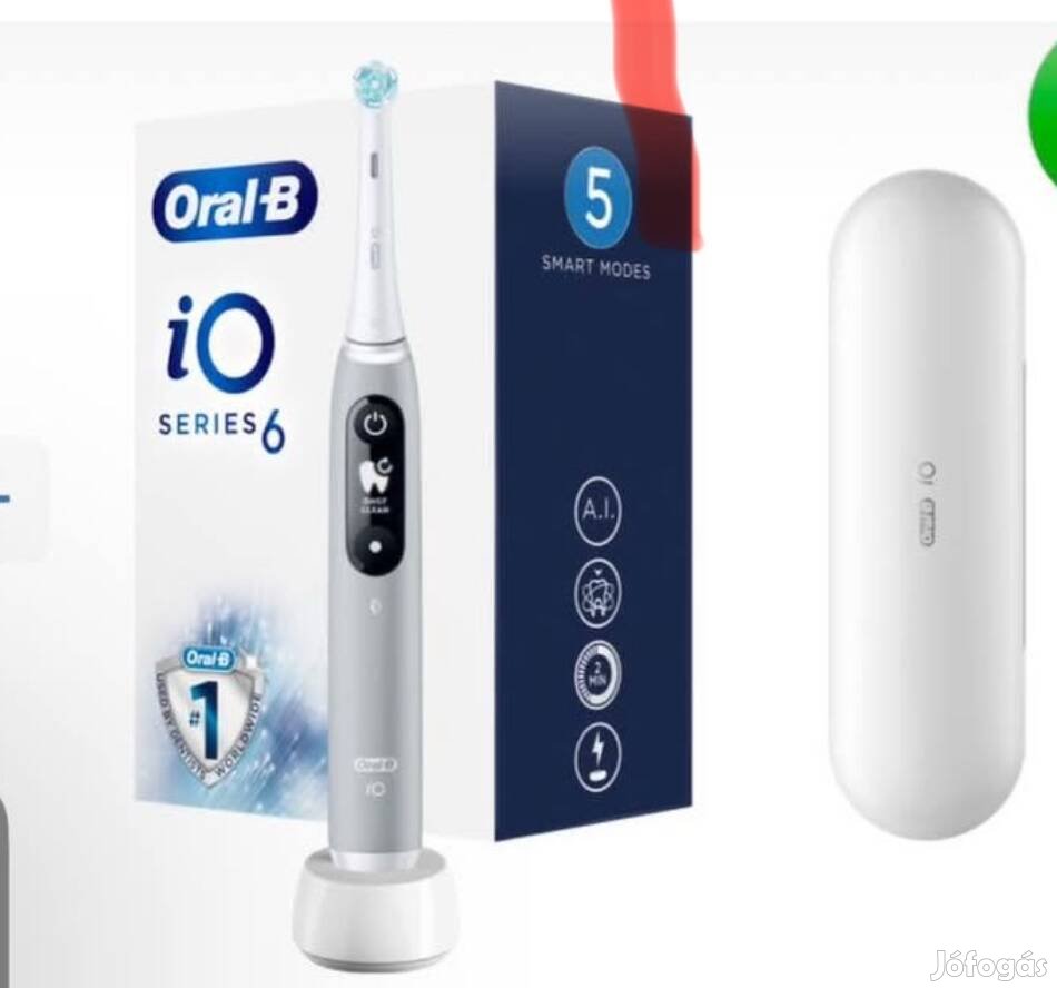 Original Oral B IQ6 S Elektromos Fogkefe
