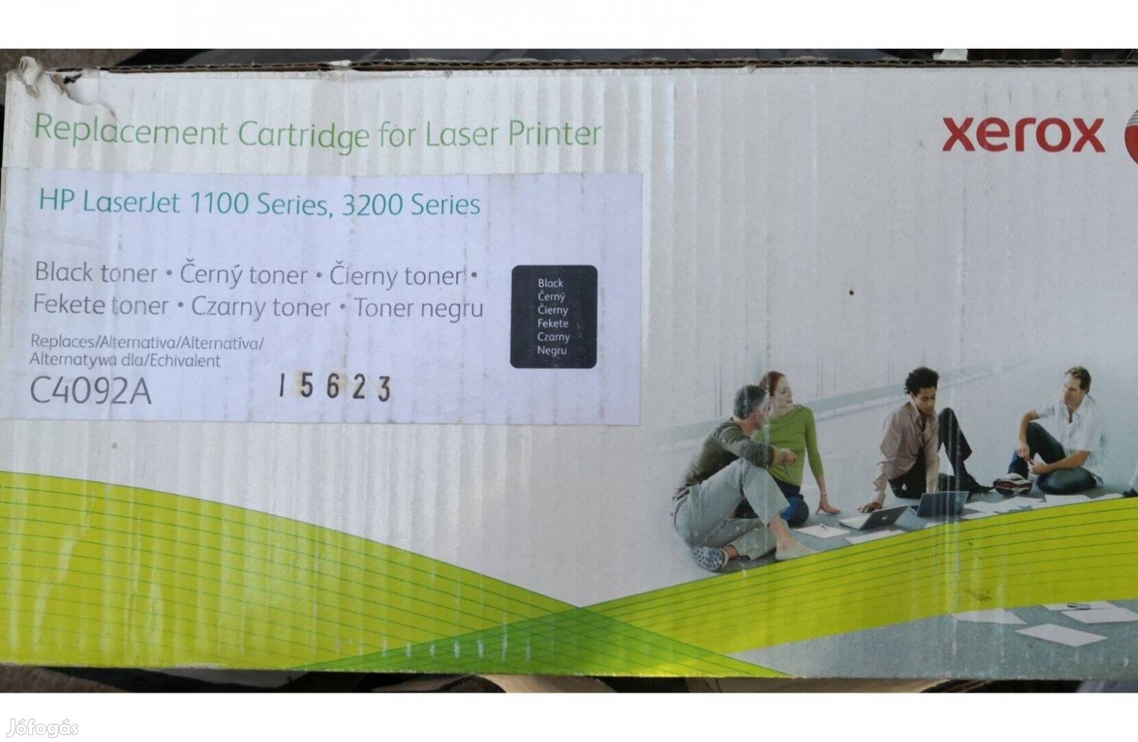 Originált bontatlan HP C4092A Fekete színű nyomtató toner