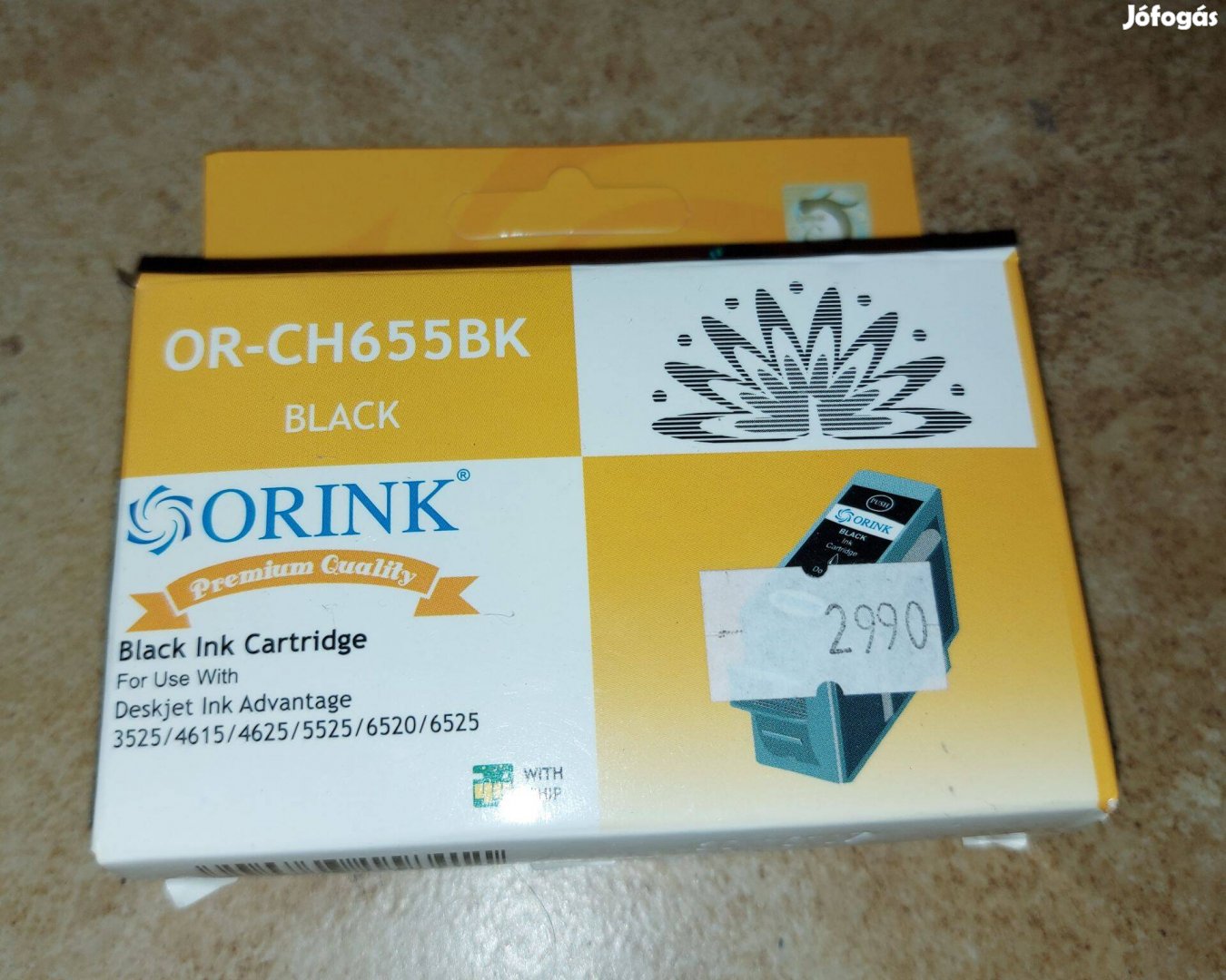 Orink OR-CH655bk black black ink cartridge 2990Ft Veszprém