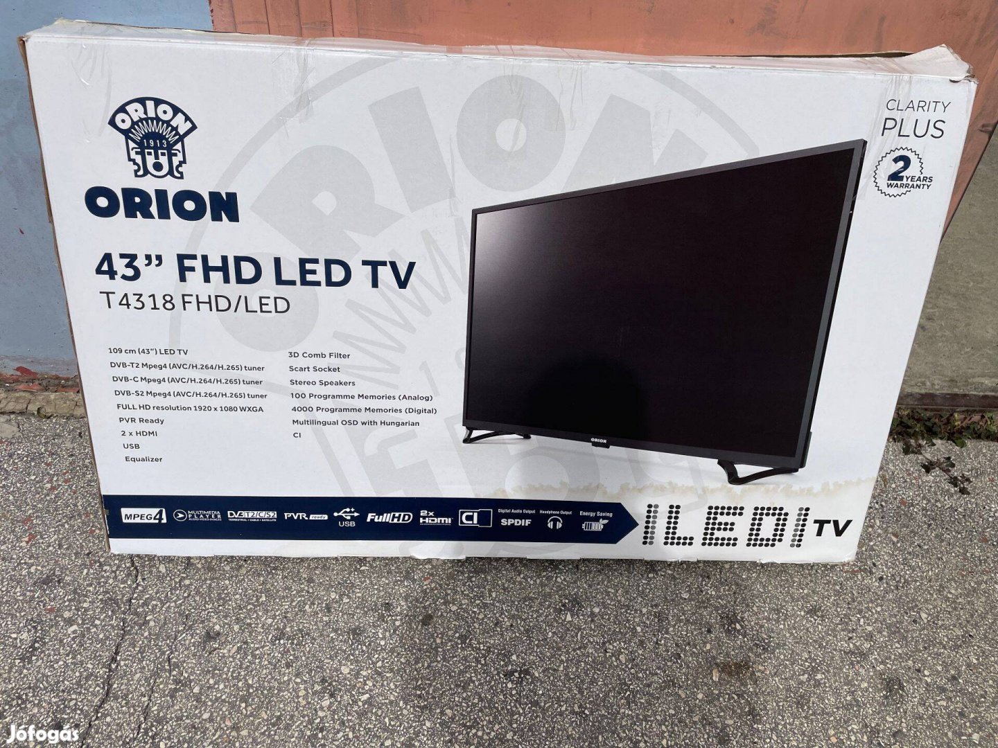 Orion 108 cm full hd led tv eladó