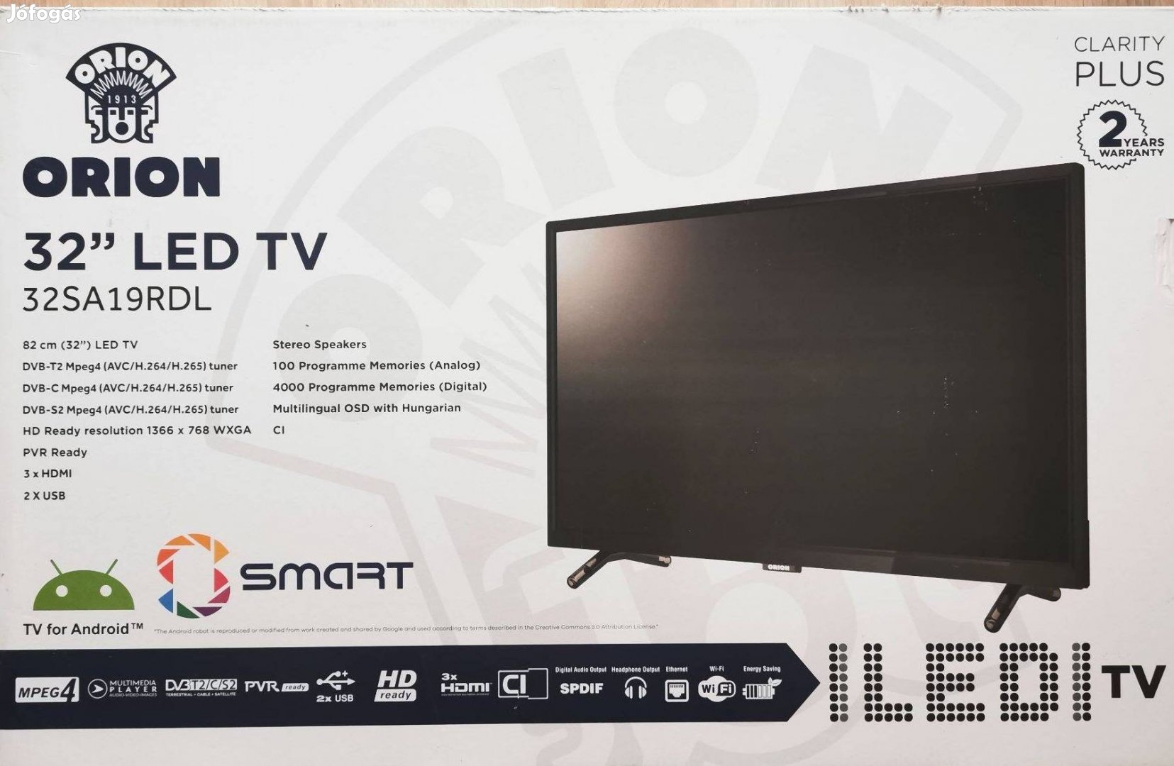 Orion 82cm-es Smart LED tv