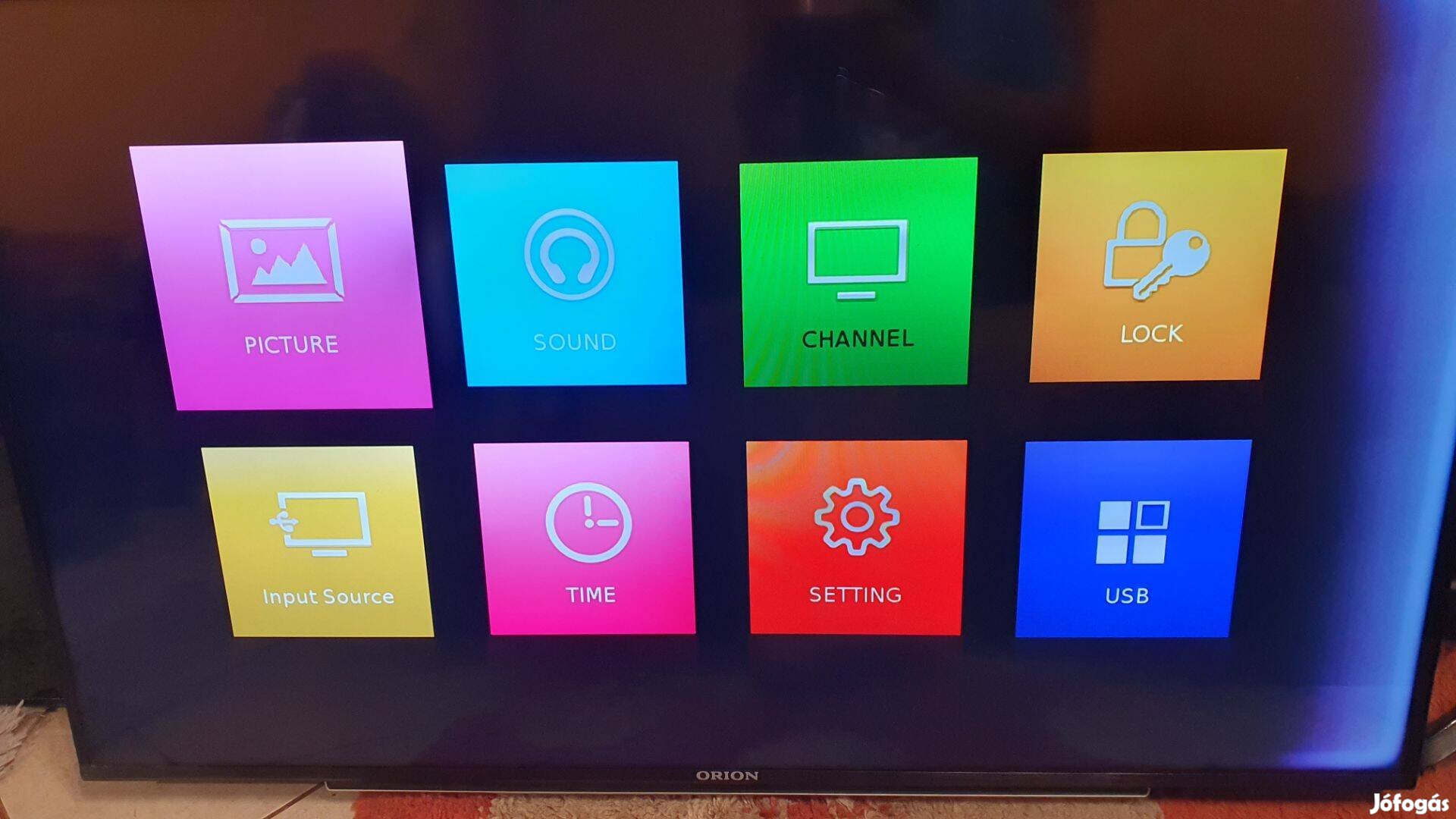 Orion CLB48B4800S LED tv 4k UHD kijelző hibás CV6308H-D