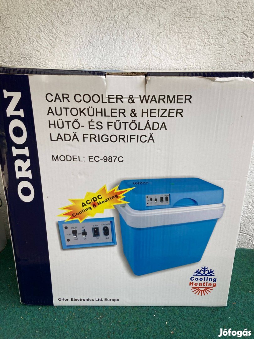 Orion EC-987C-12V Autós Élelmiszertároló Meleg-Hideg Hűtőtáska