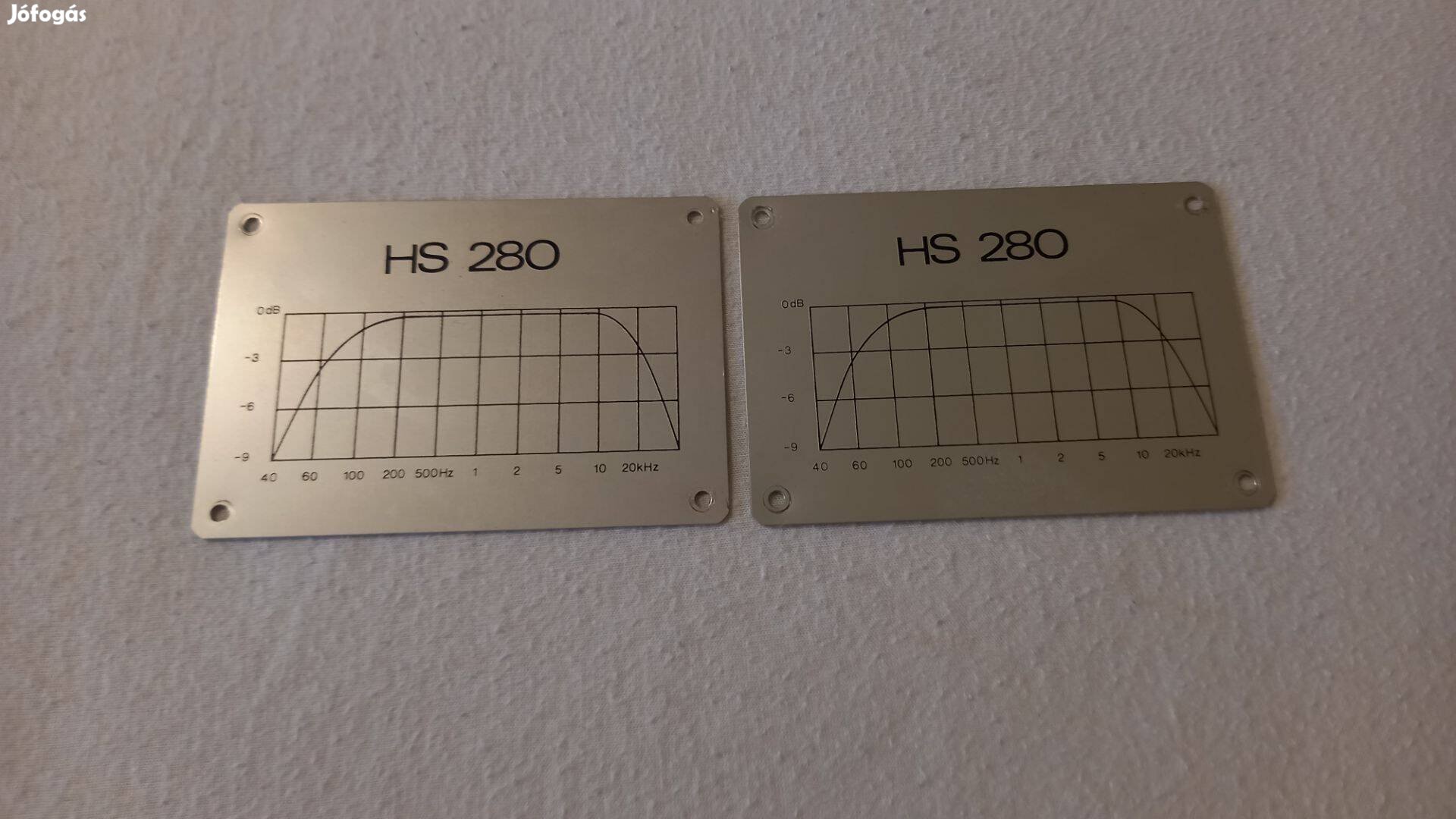 Orion HS 280 hangfal újszerű adat tábla
