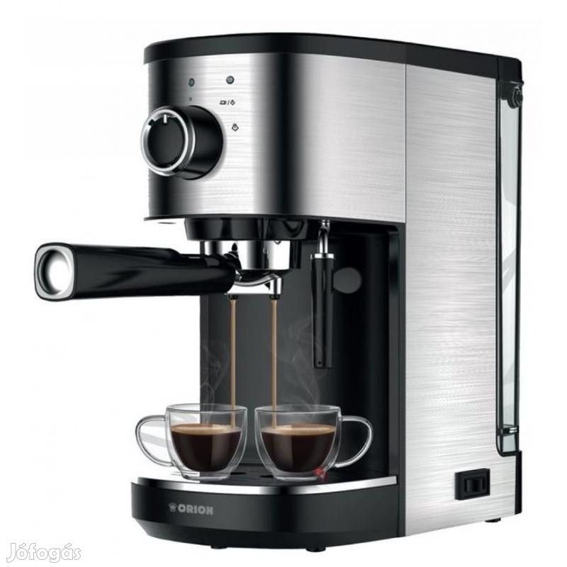 Orion OCM-5400 inox, nemesacél eszpresszó / cappuccino kávéfőző, 1450