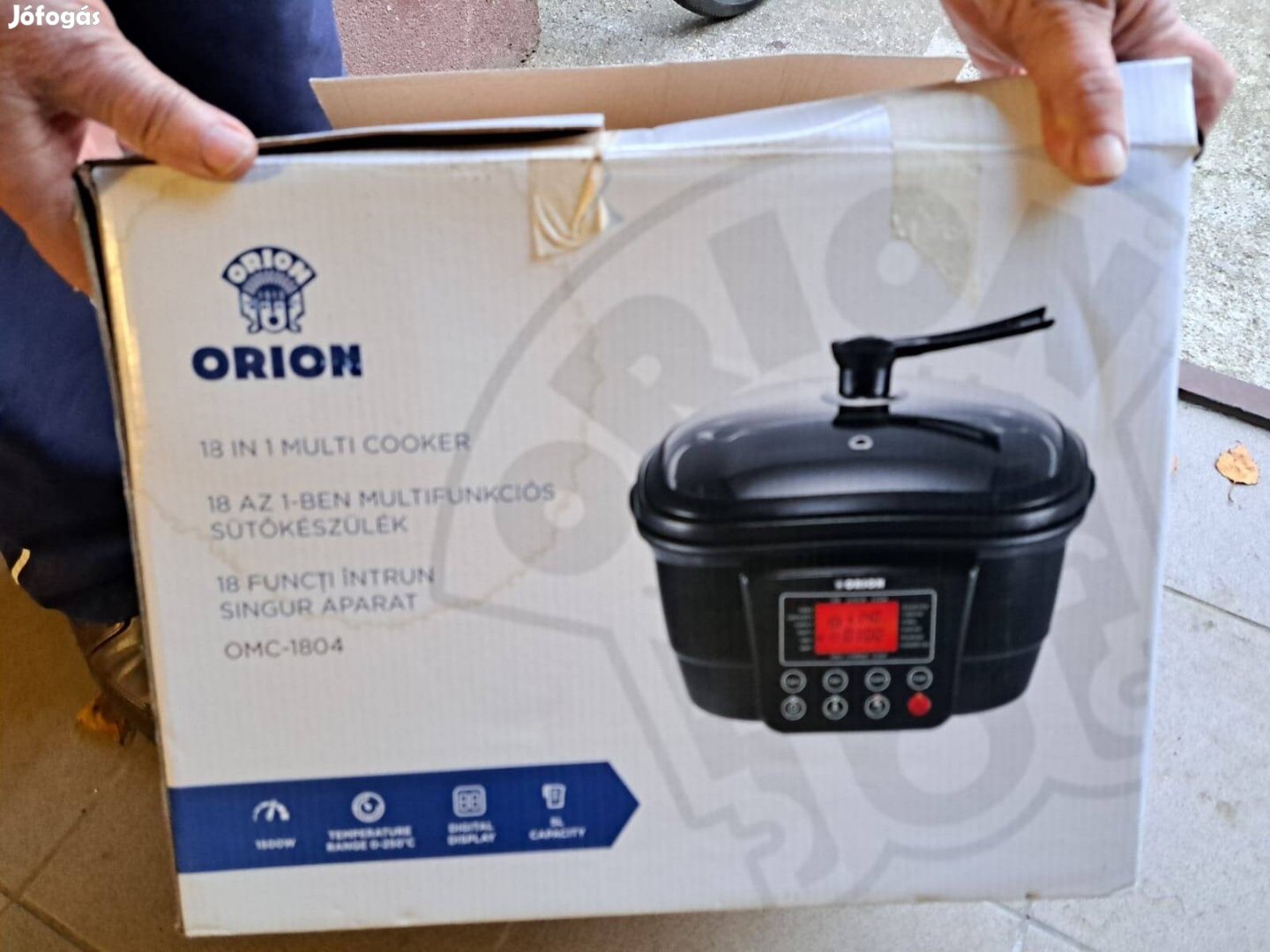 Orion OMC1804 elektromos főzőedény &gt;&gt; 1500W