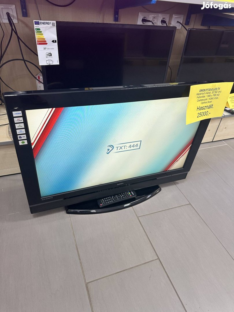 Orion PT32S LCD HD TV Televízió (Hdmi,Scart,Optikai,Vga)