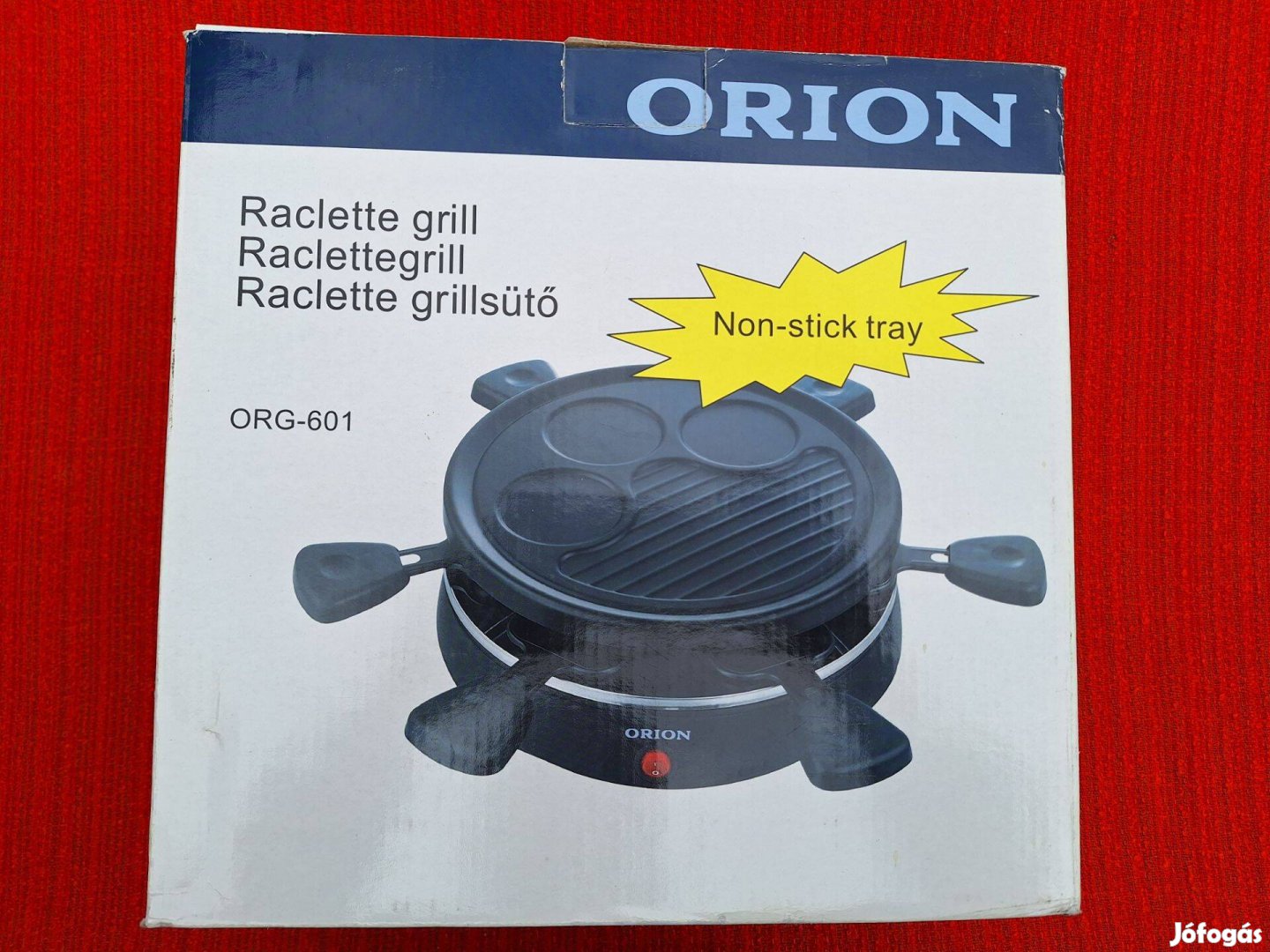 Orion Raclette ORG-601 grillsütő Bontatlan !