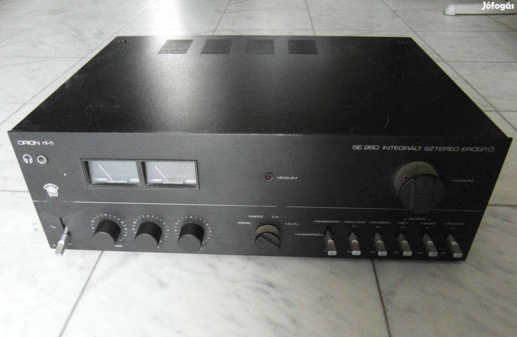 Orion SE 260 hifi erősítő magyar gyártmány 1980 év 2x100watt